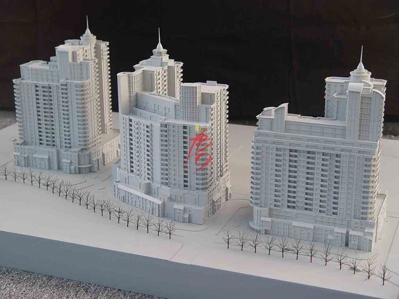 山西沙盤概念模型——美國(guó)住宅方案