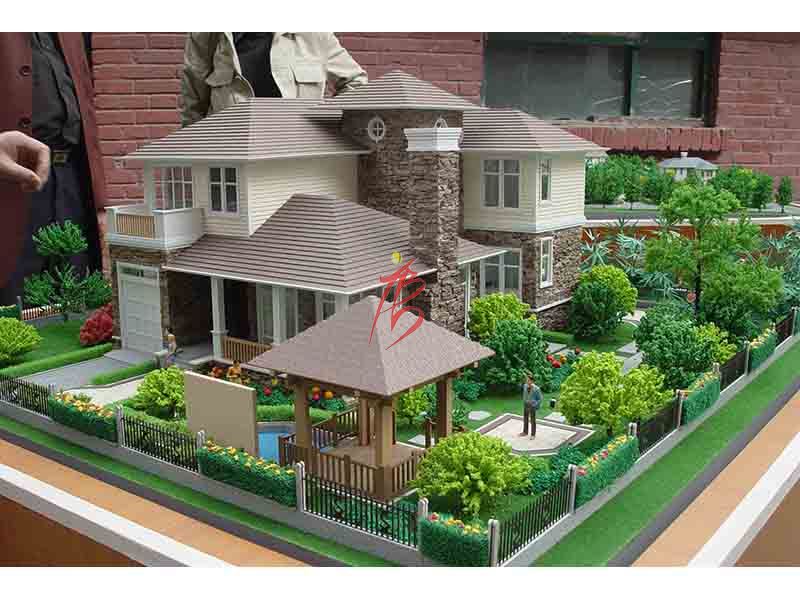 山西沙盤模型——?jiǎng)e墅篇