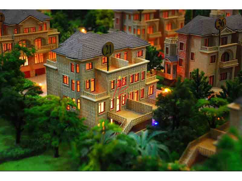 山西模型——?jiǎng)e墅篇