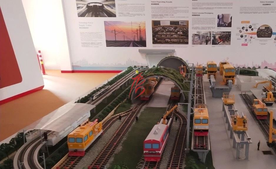 山西模型公司——底下停車庫場景演示