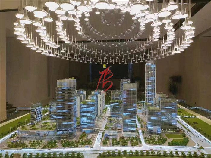 錦繡山水沙盤制作案例